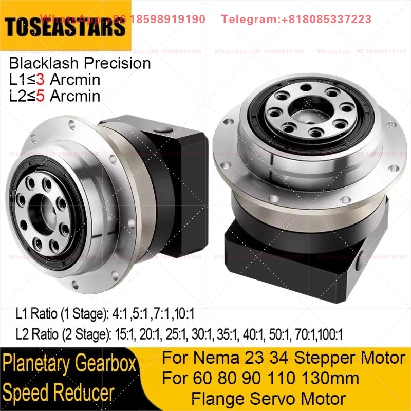 Redutor de engrenagem helicoid - Planetary Gearbox Reducer Nema 23 34 avaliação e preço