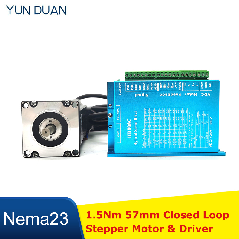 Driver de motor de passo de ci - Nema 23 Closed Loop Stepper Motor Driver Kit avaliação e preço